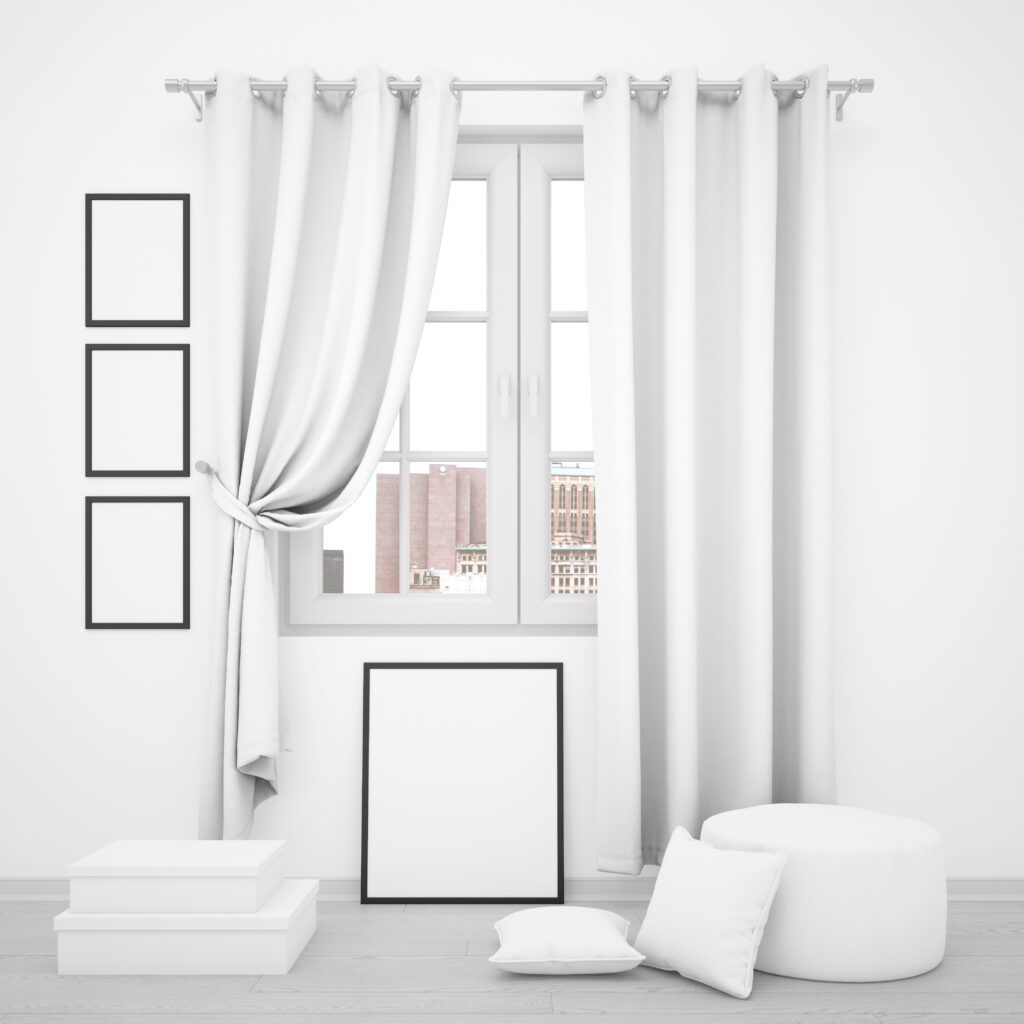 Curtains can transform